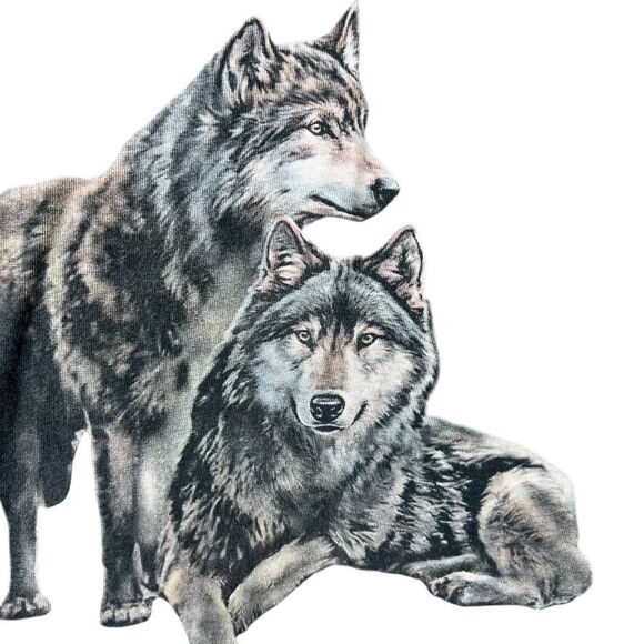 The Mountain wolf large Tie dye graphic tee - Picture 8 of 13